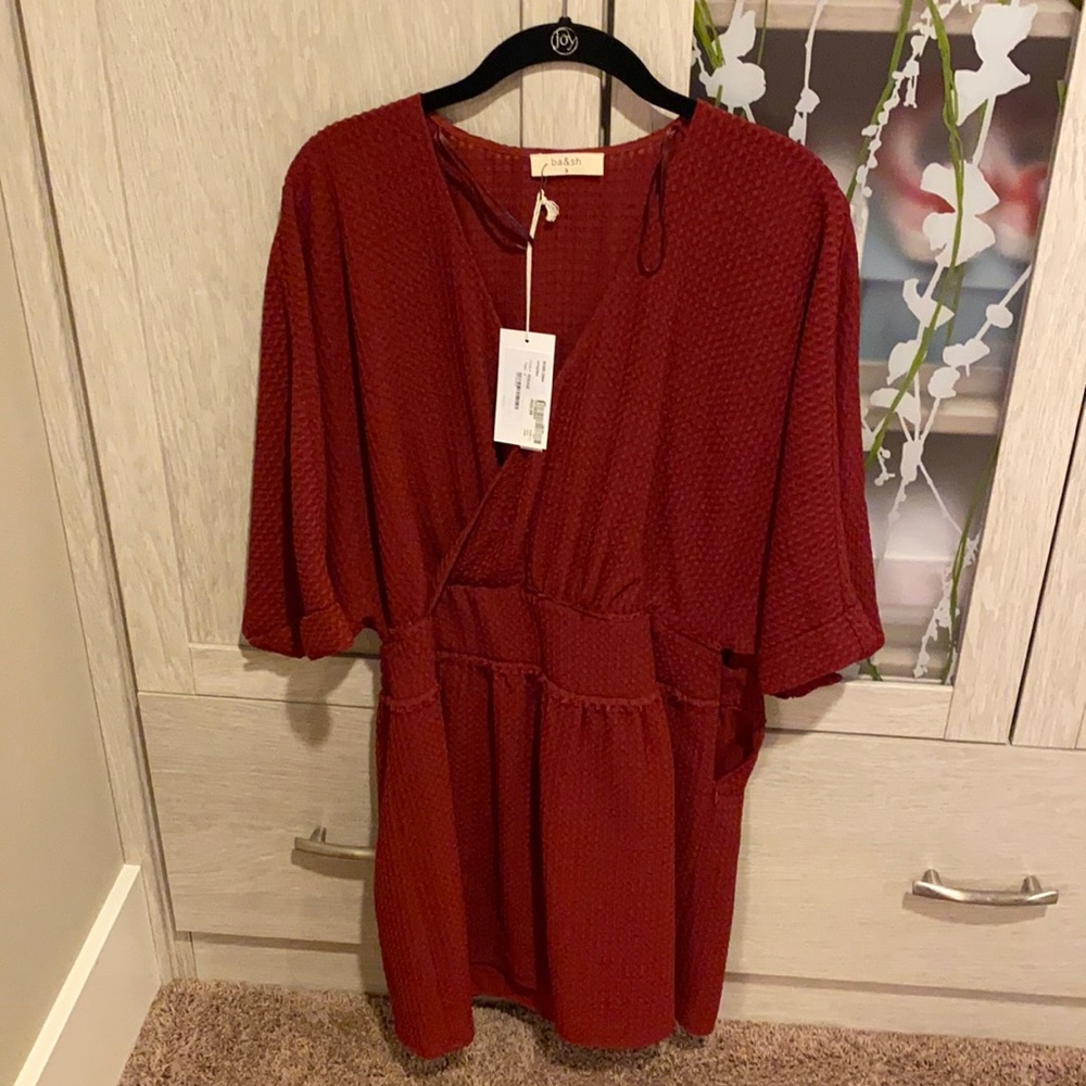 Dress from ba & sh size 3 equivalent to US Medium
